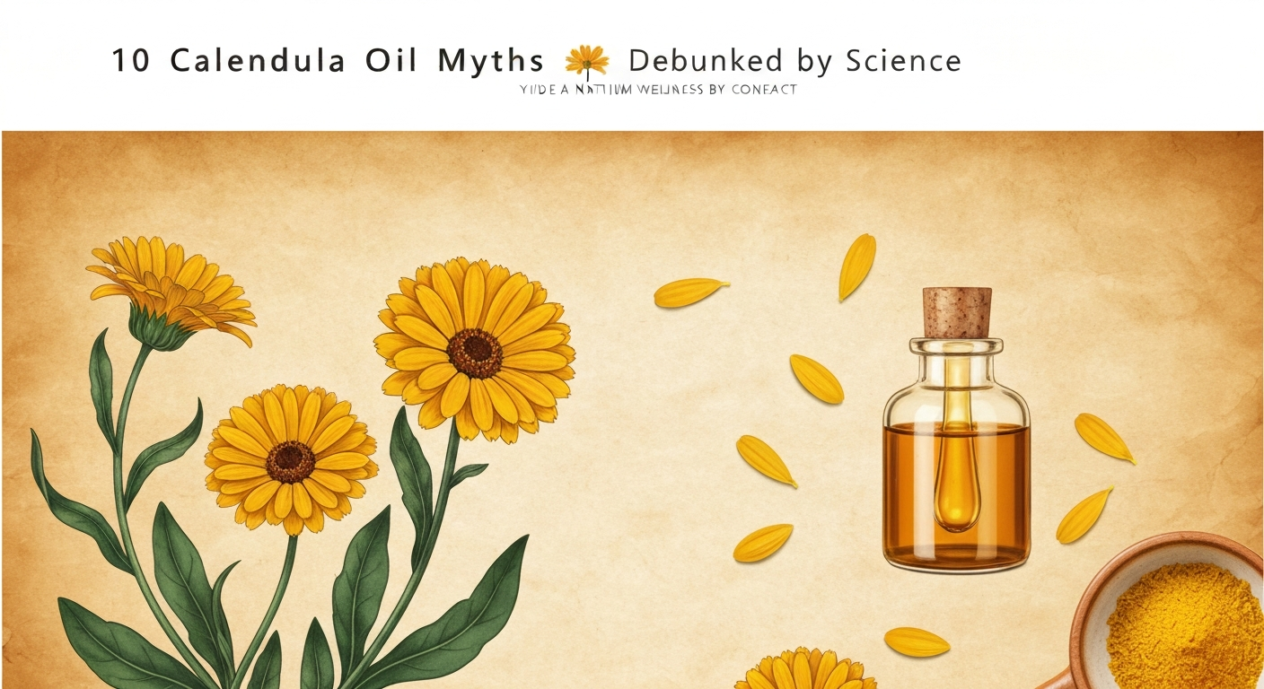 10 Calendula Oil Myths Debunked by Science