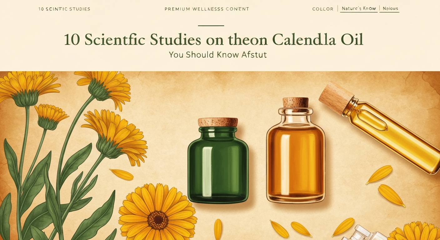 10 Scientific Studies on Calendula Oil You Should Know About