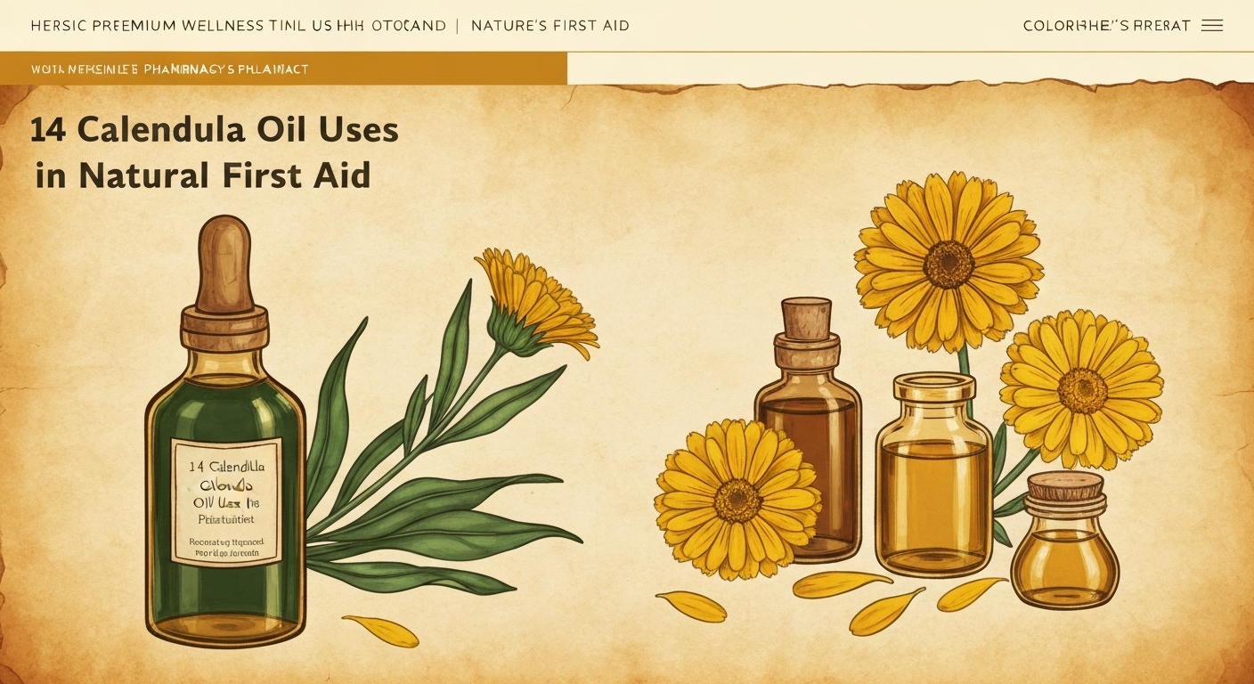 14 Calendula Oil Uses in Natural First Aid
