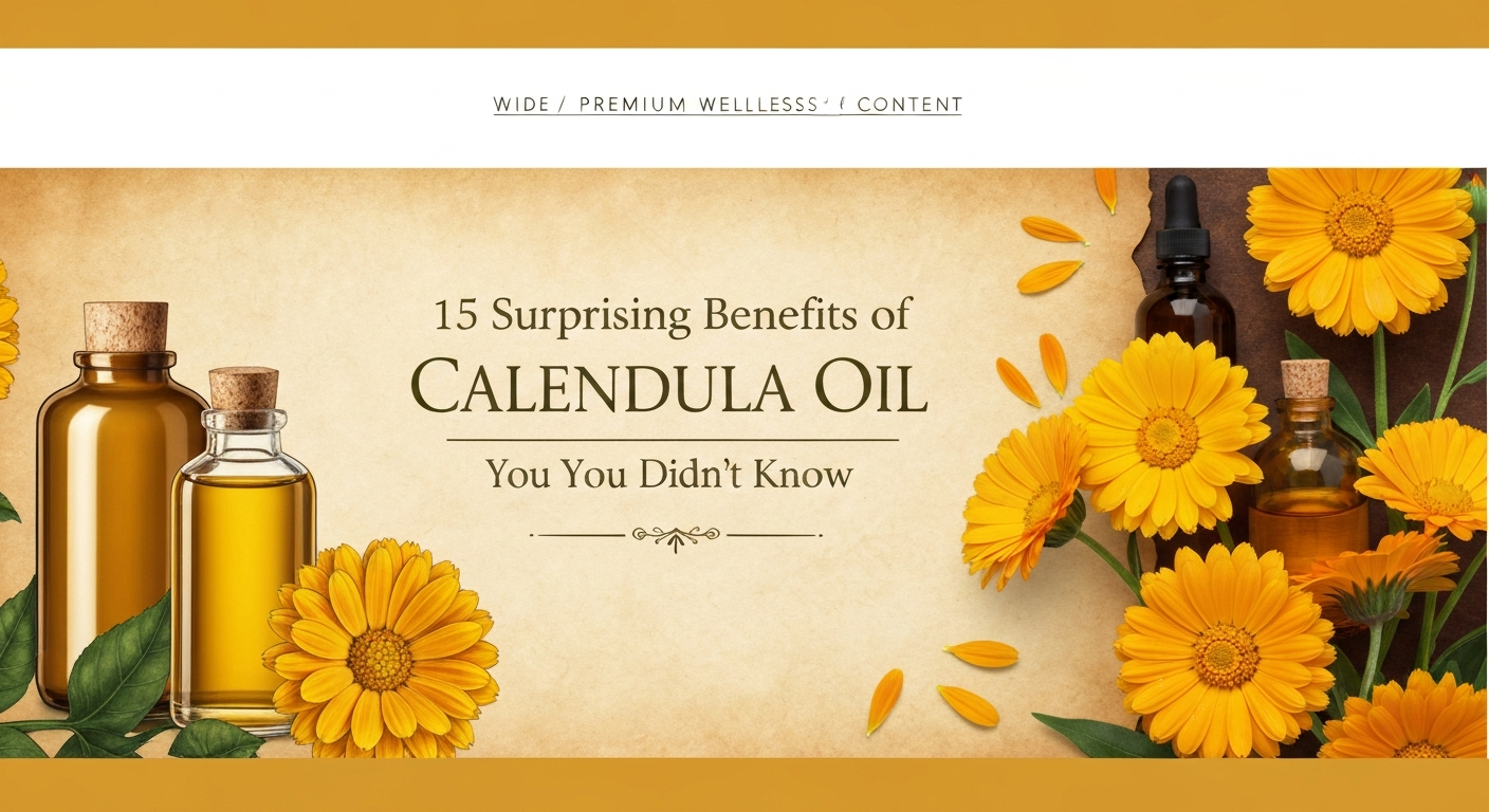 15 Surprising Benefits of Calendula Oil You Didn't Know About