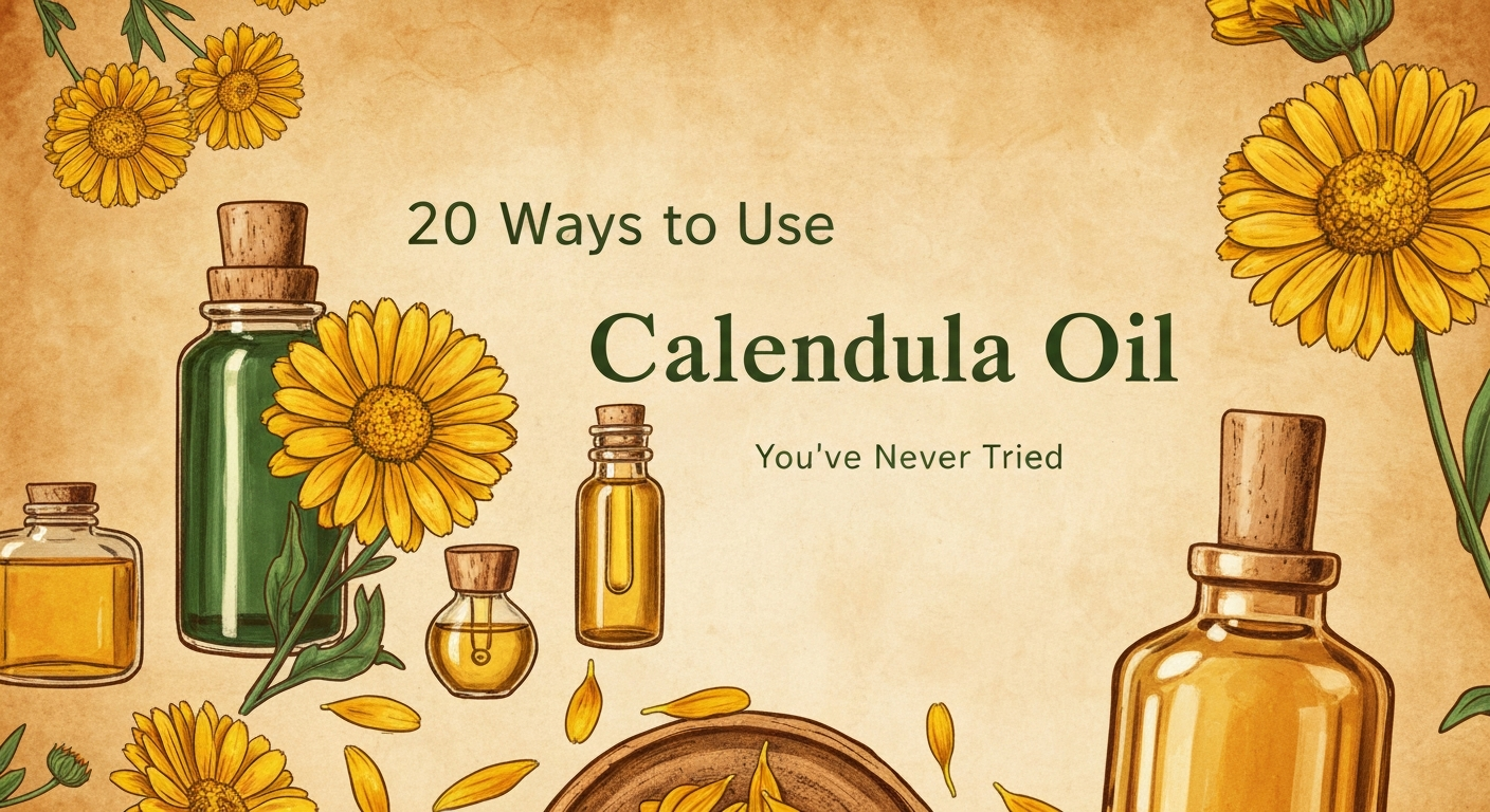 20 Ways to Use Calendula Oil You've Never Tried