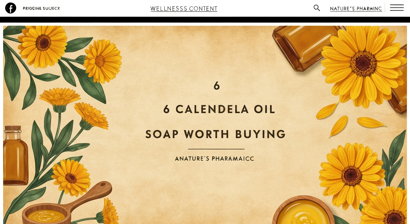 6 Calendula Oil Soap Bars Worth Buying