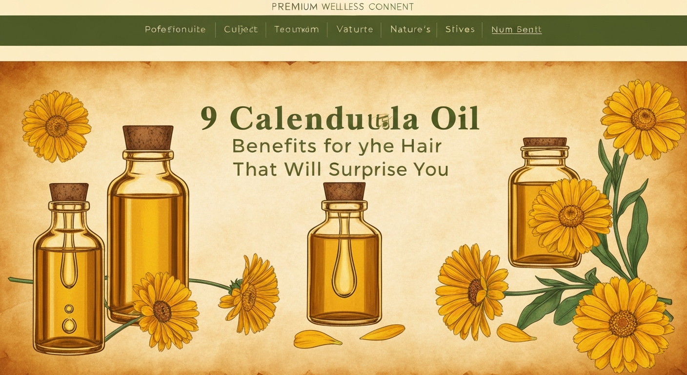 9 Calendula Oil Benefits for Hair That Will Surprise You