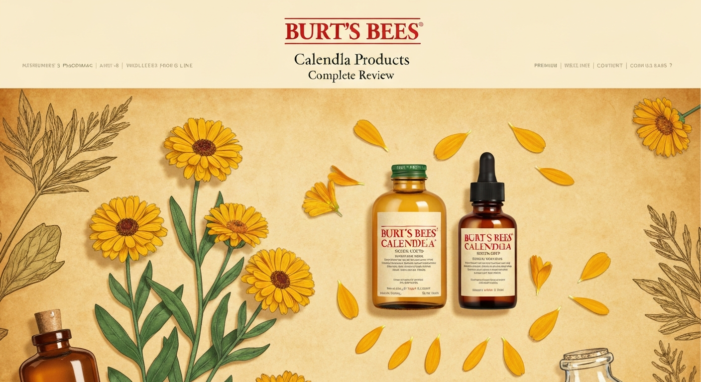 Burt's Bees Calendula Products Line: Complete Review