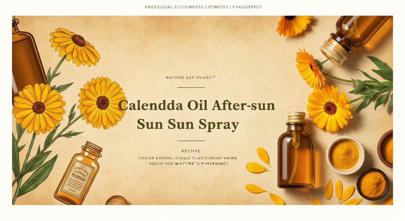 Calendula Oil After-Sun Spray Recipe