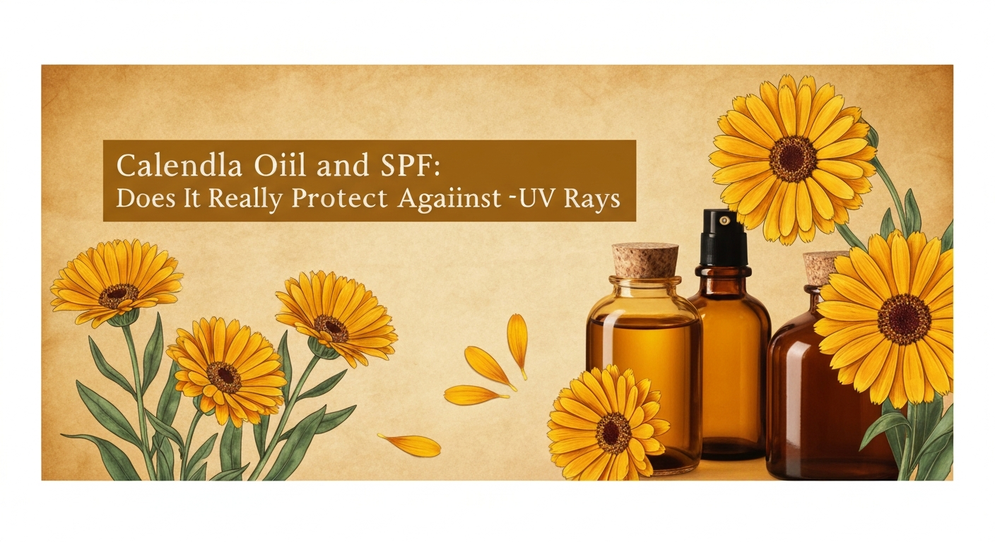 Calendula Oil and SPF: Does It Really Protect Against UV Rays?