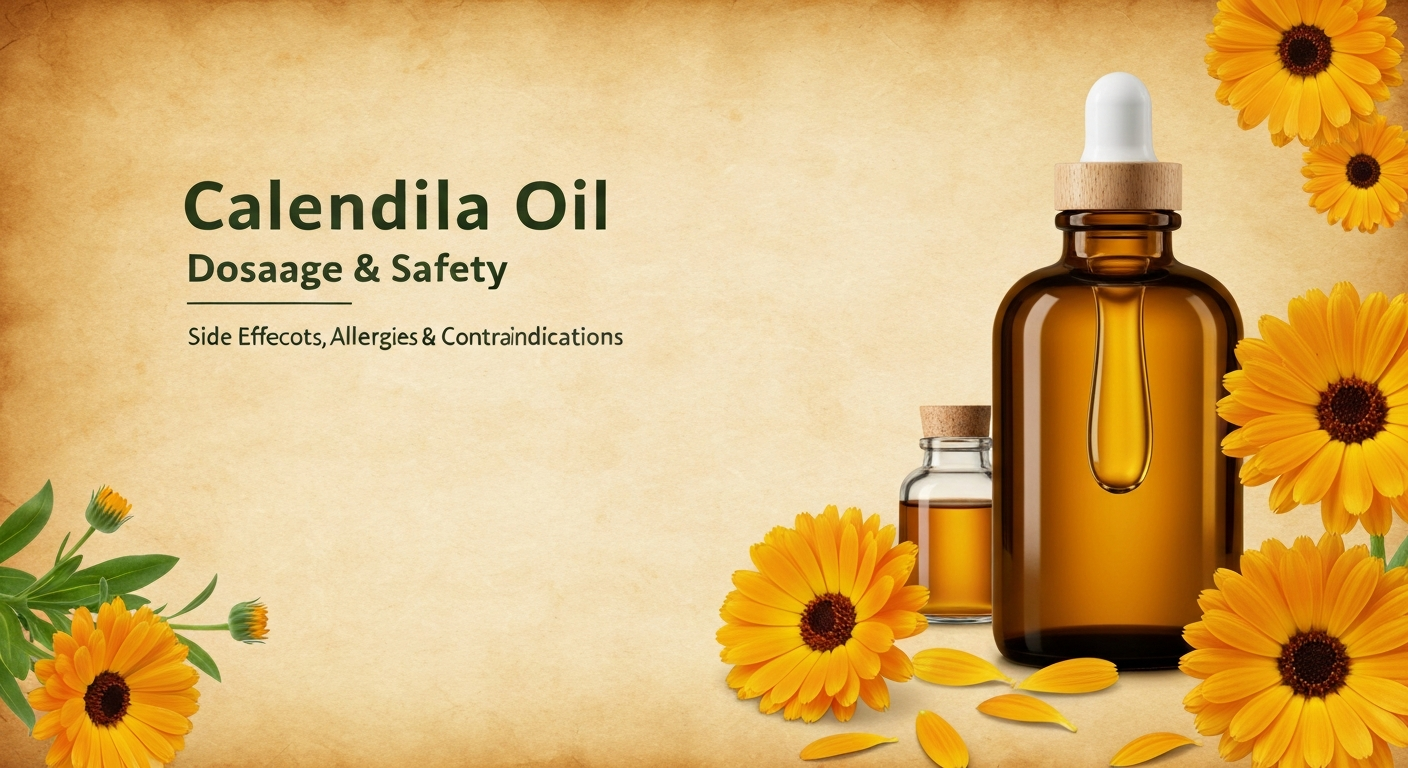 Calendula Oil Dosage & Safety: Side Effects, Allergies & Contraindications