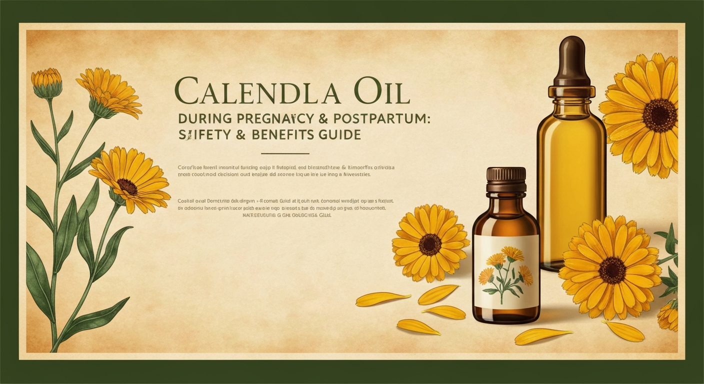 Calendula Oil During Pregnancy & Postpartum: Safety & Benefits Guide