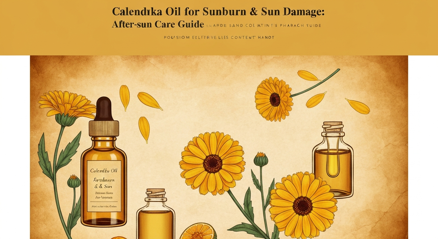 Calendula Oil for Sunburn & Sun Damage: After-Sun Care Guide