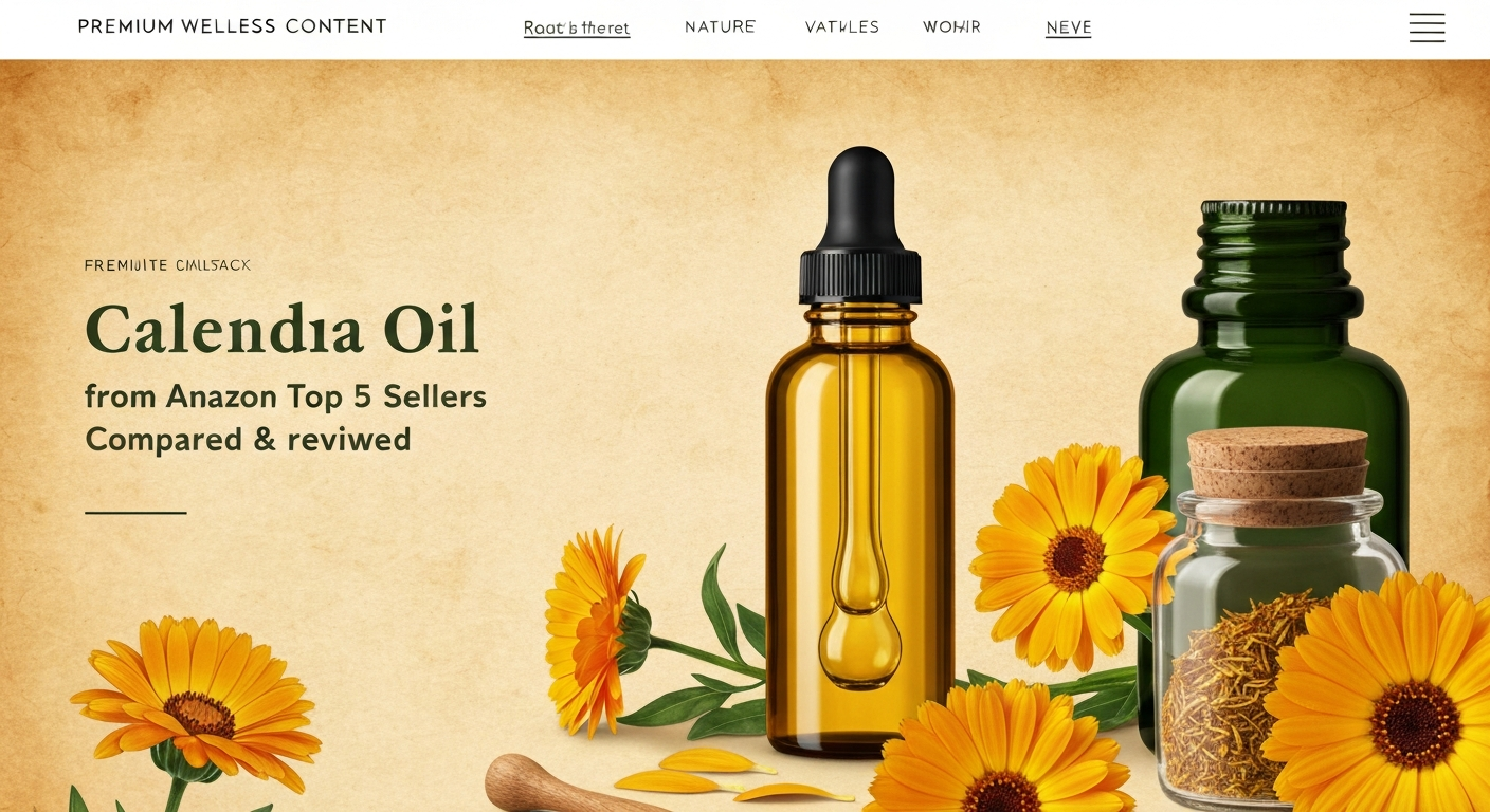 Calendula Oil from Amazon: Top 5 Sellers Compared & Reviewed