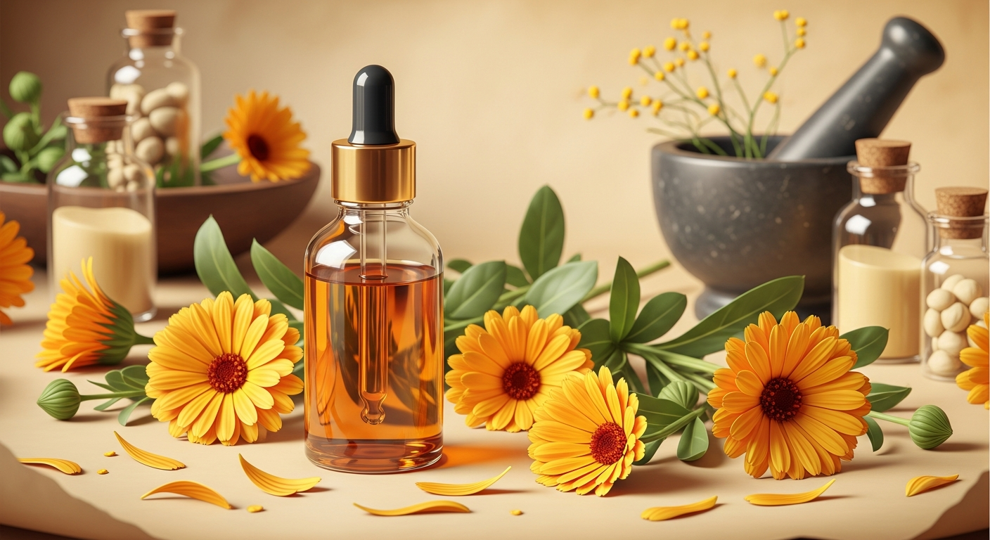 Calendula Oil in Aromatherapy: Blending, Diffusing & Therapeutic Applications