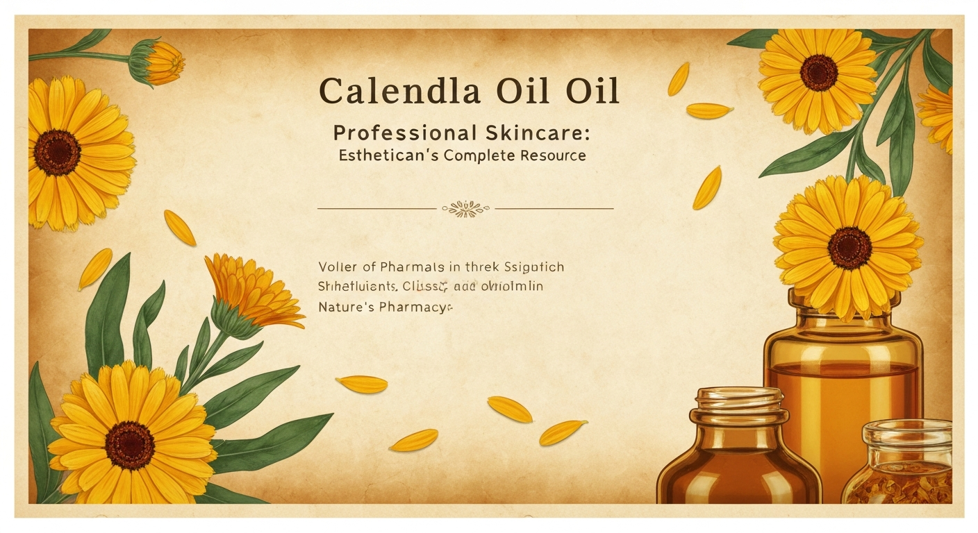 Calendula Oil in Professional Skincare: Esthetician's Complete Resource