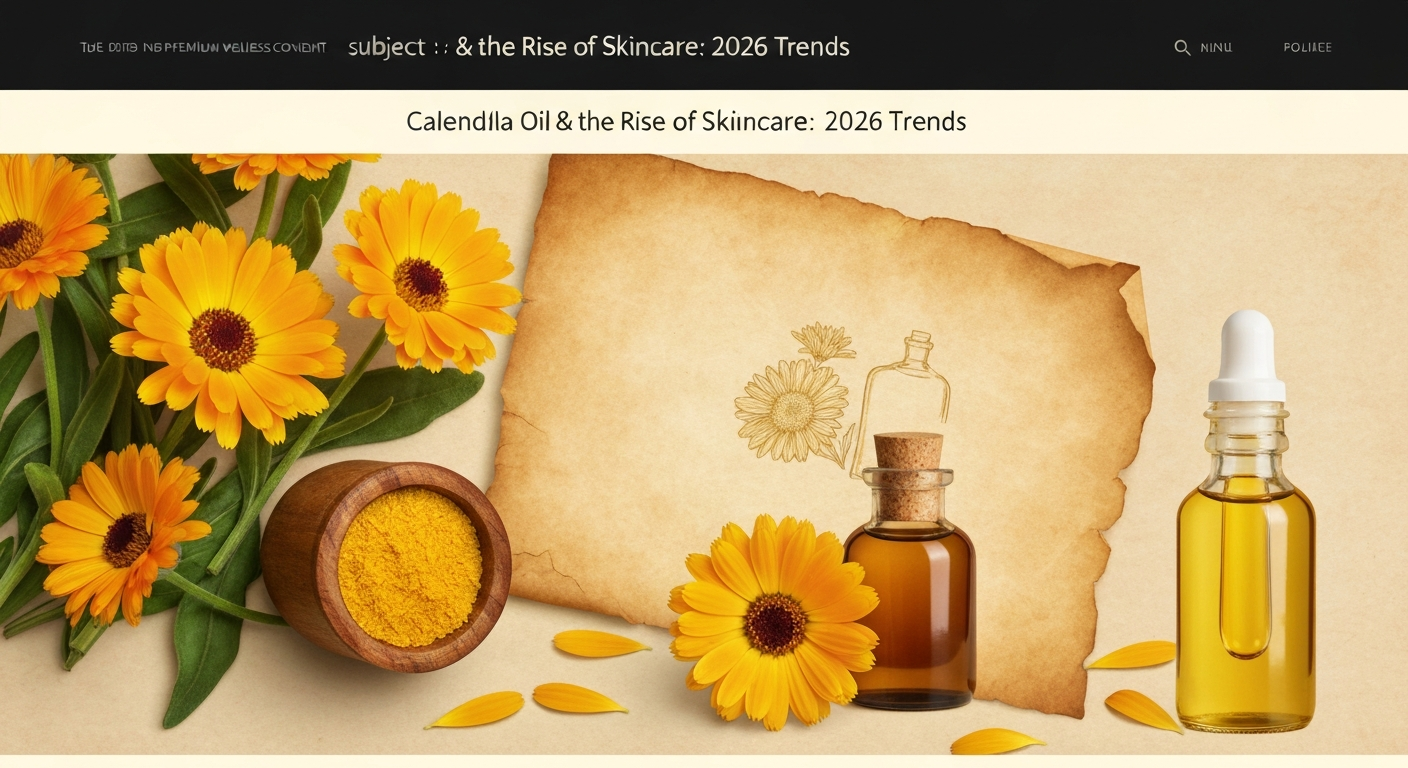 Calendula Oil & the Rise of Botanical Skincare: 2026 Trends