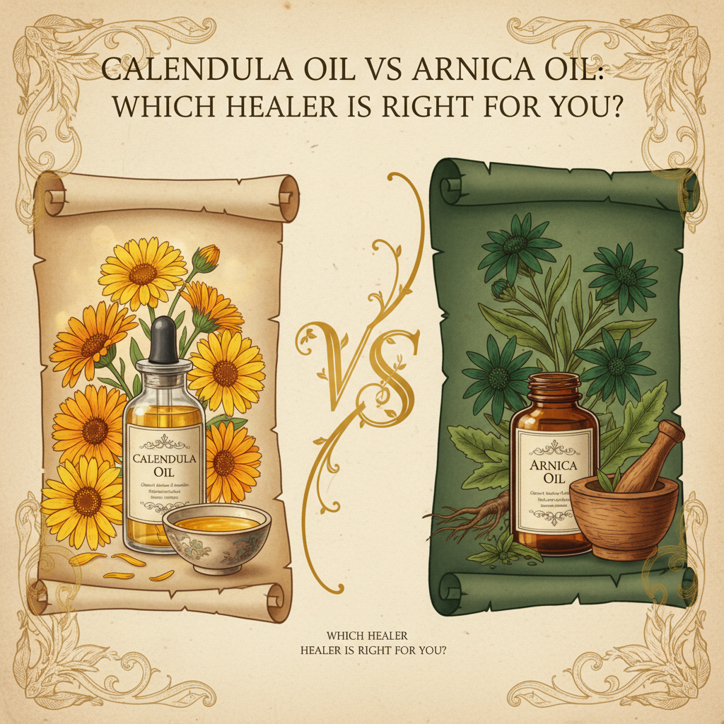 Calendula Oil vs Arnica Oil: Which Healer Is Right for You?