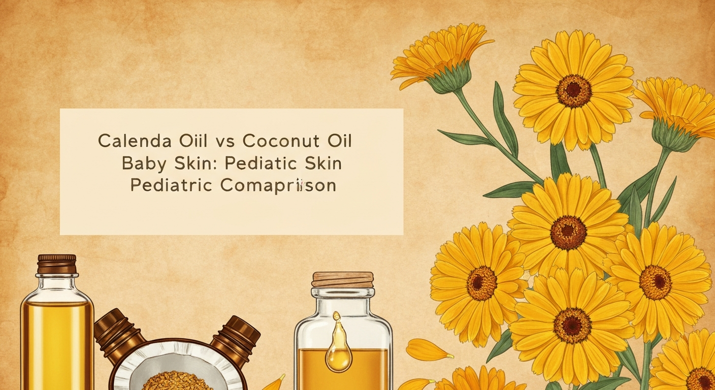 Calendula Oil vs Coconut Oil for Baby Skin: Pediatric Comparison
