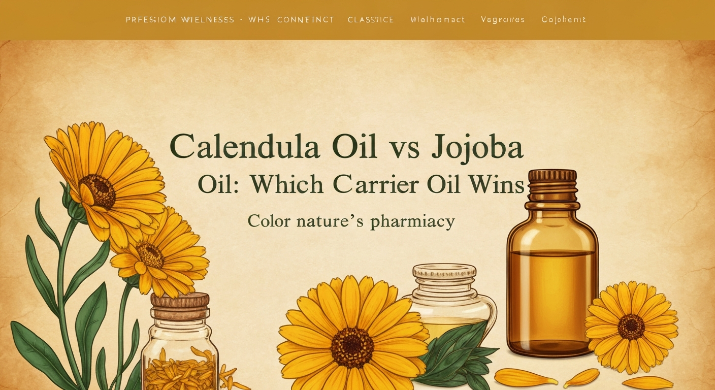 Calendula Oil vs Jojoba Oil: Which Carrier Oil Wins?