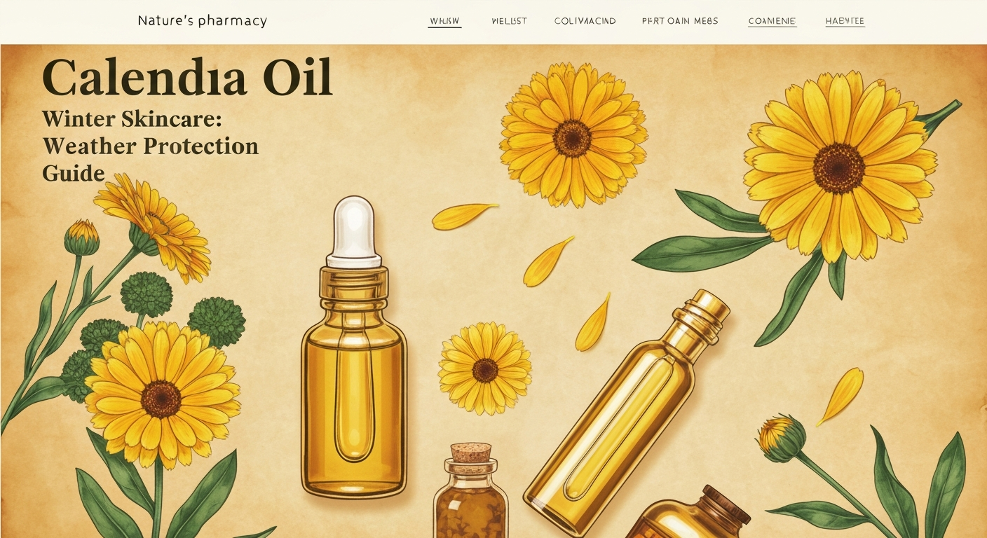 Calendula Oil Winter Skincare: Cold-Weather Protection Guide