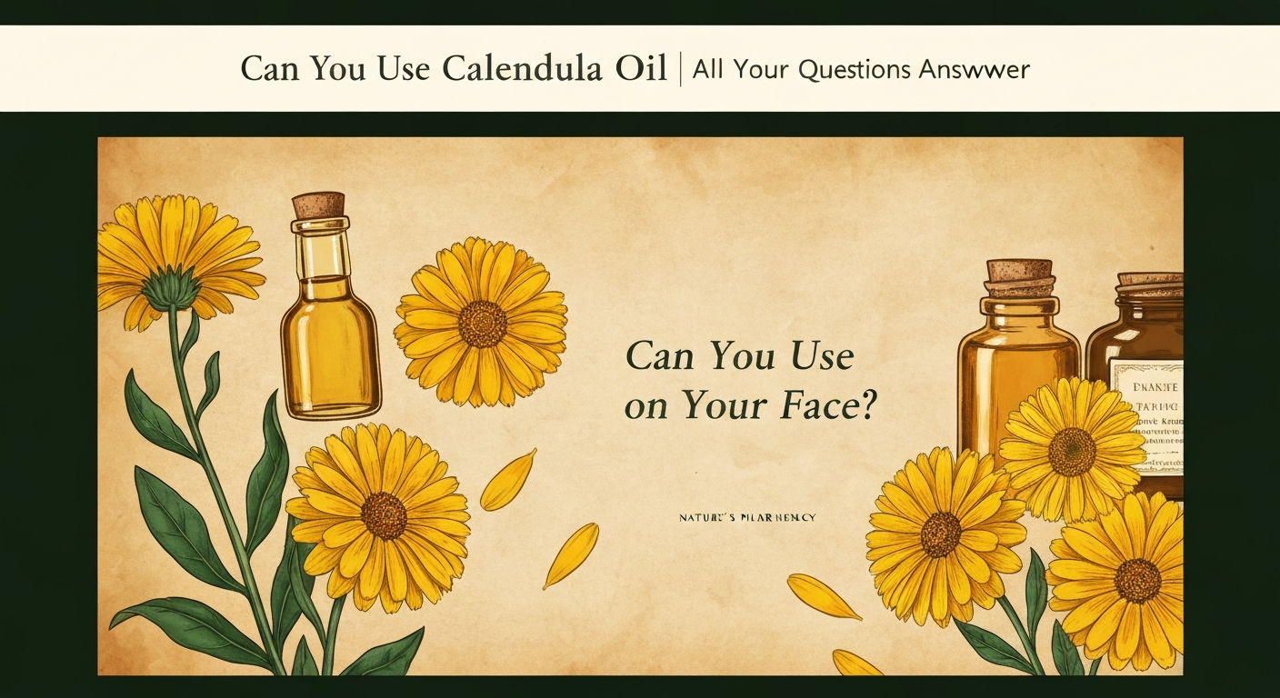 Can You Use Calendula Oil on Your Face? All Your Questions Answered