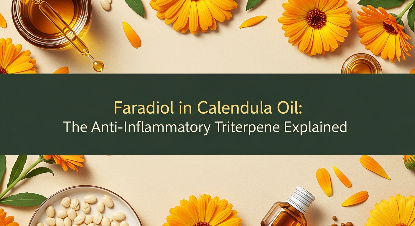 Faradiol in Calendula Oil: The Anti-Inflammatory Triterpene Explained