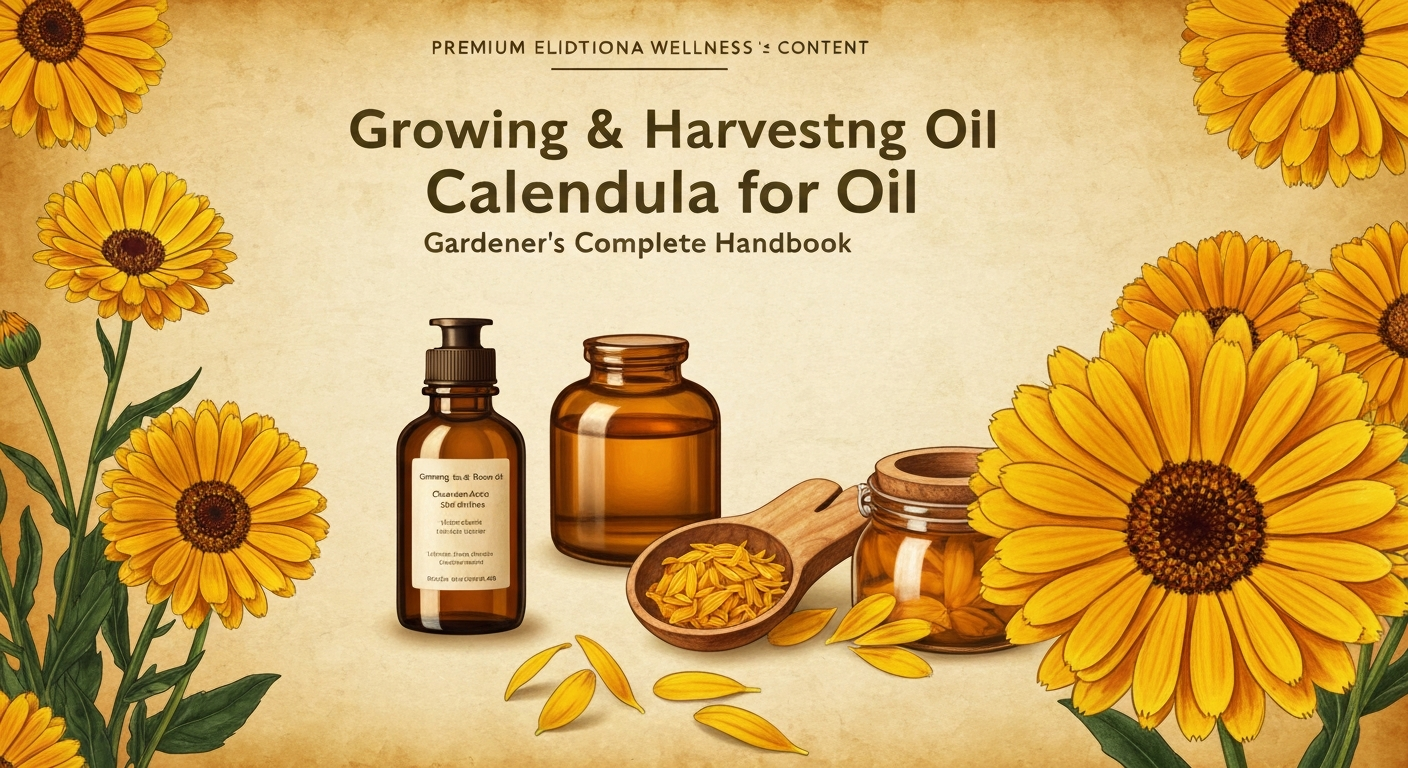 Growing & Harvesting Calendula for Oil: Gardener's Complete Handbook