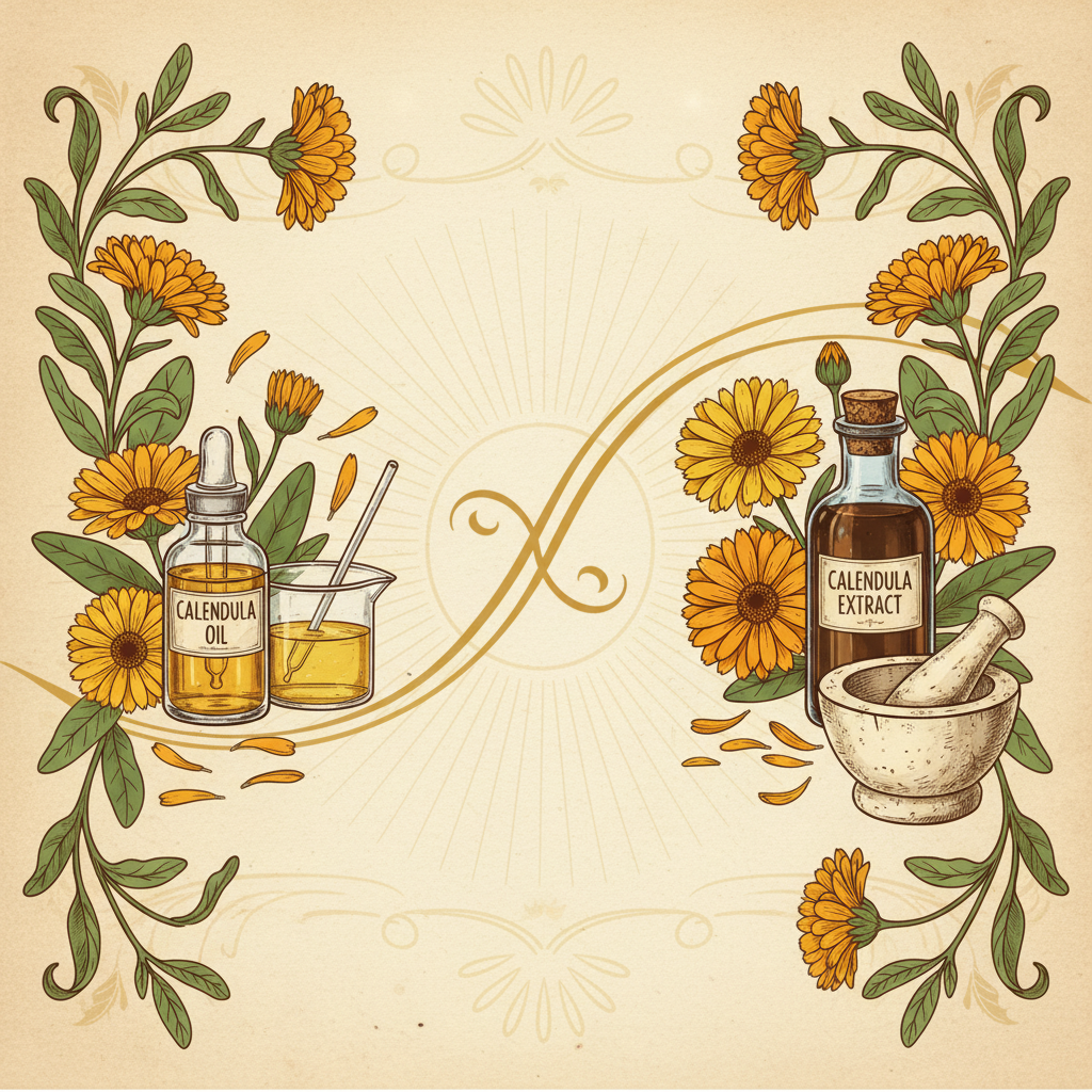 How to Choose Between Calendula Oil and Calendula Extract