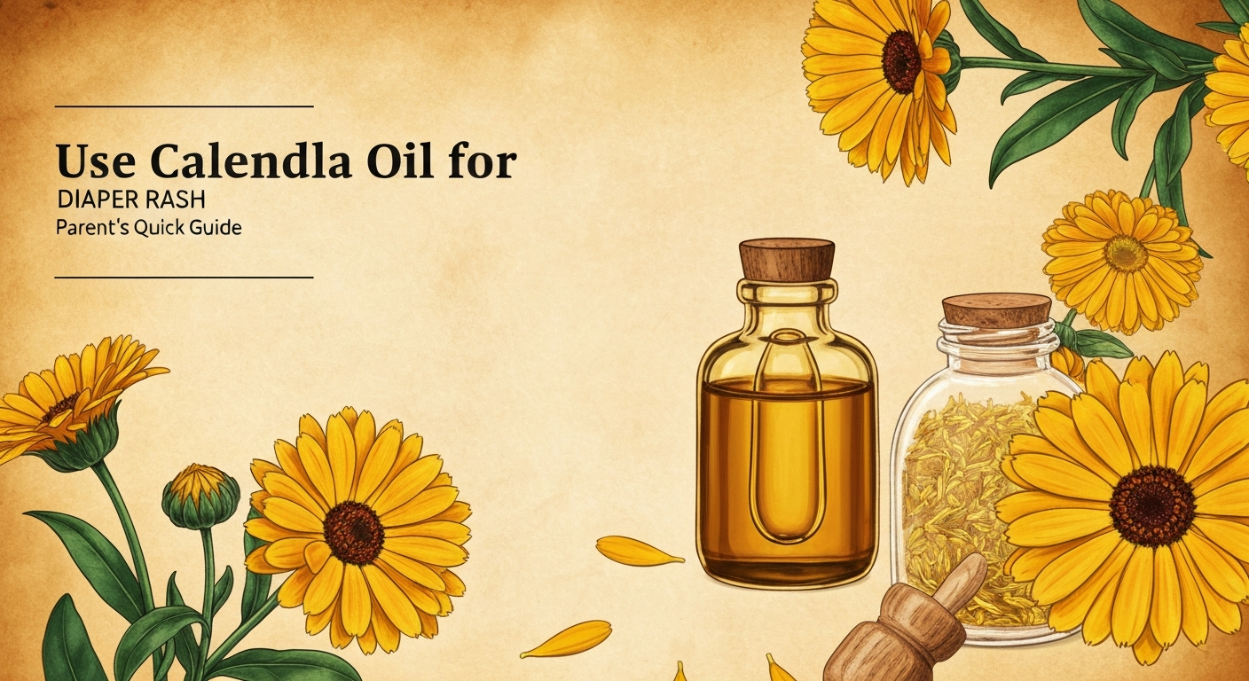 How to Use Calendula Oil for Diaper Rash: Parent's Quick Guide