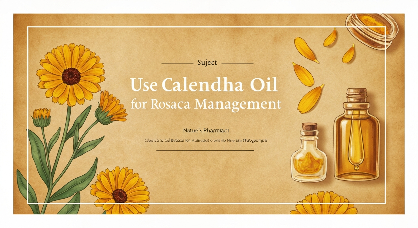 How to Use Calendula Oil for Rosacea Management
