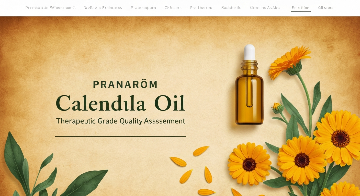 Pranarom Calendula Oil: Therapeutic Grade Quality Assessment