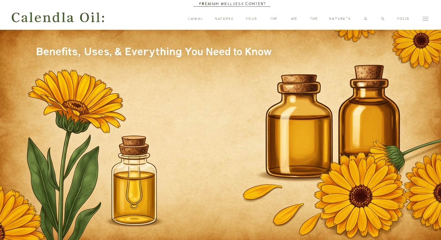 The Complete Guide to Calendula Oil: Benefits, Uses & Everything You Need to Know