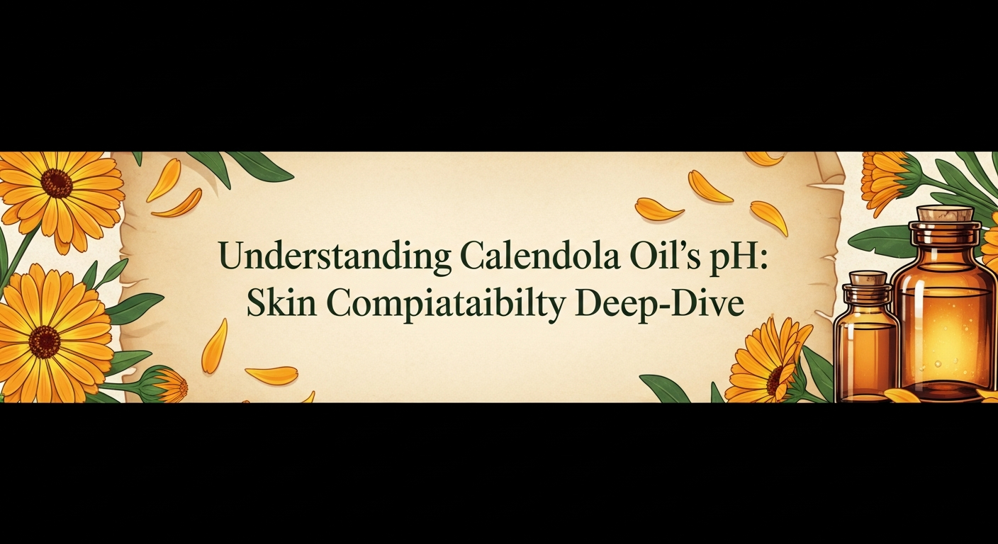 Understanding Calendula Oil's pH: Skin Compatibility Deep-Dive